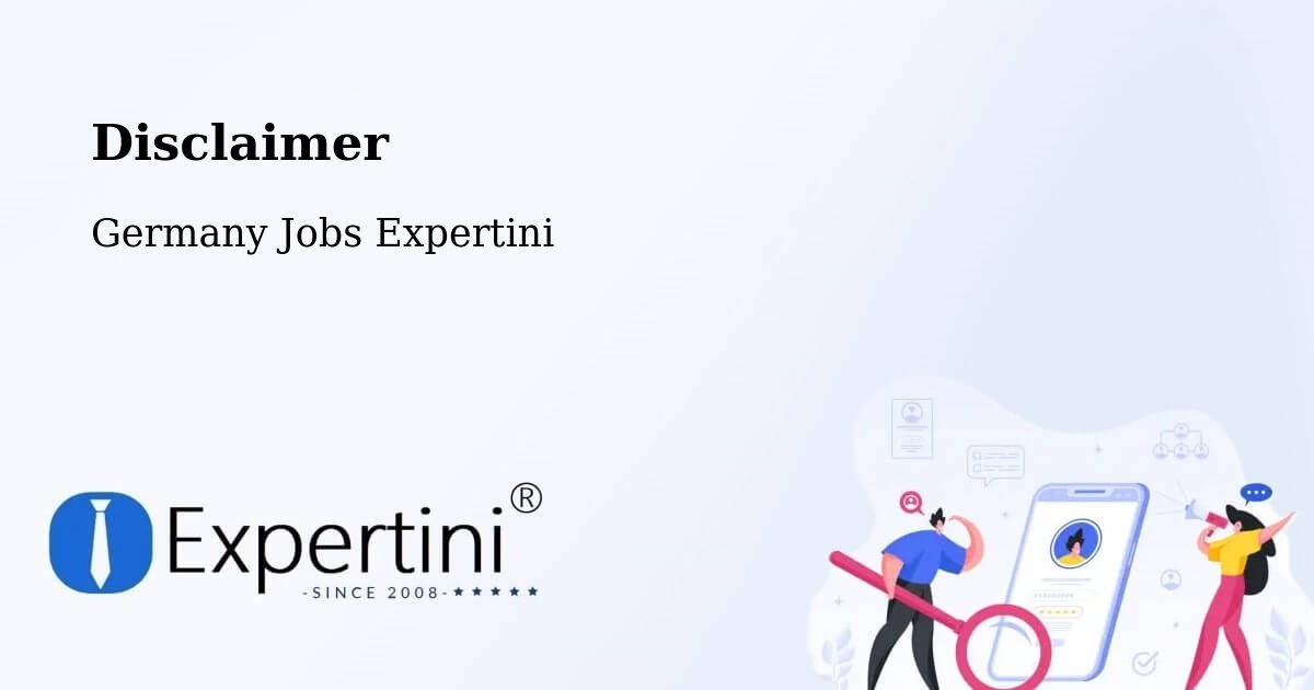 Disclaimer – Aichelberg - Germany Jobs Expertini